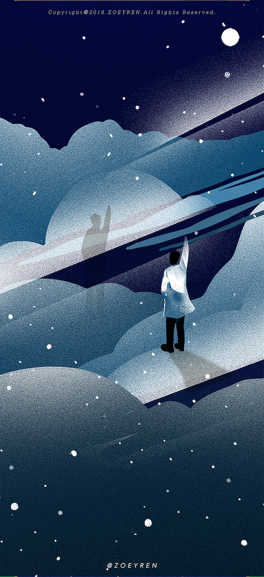 五米长卷，手绘阿那亚 | 秋天我们沉思，冬天我们恋爱（图ZMjA5NDU0OTA0） - 商业插画 - 站酷设计师ZoeyRen原创素材 - 站酷ZCOOL