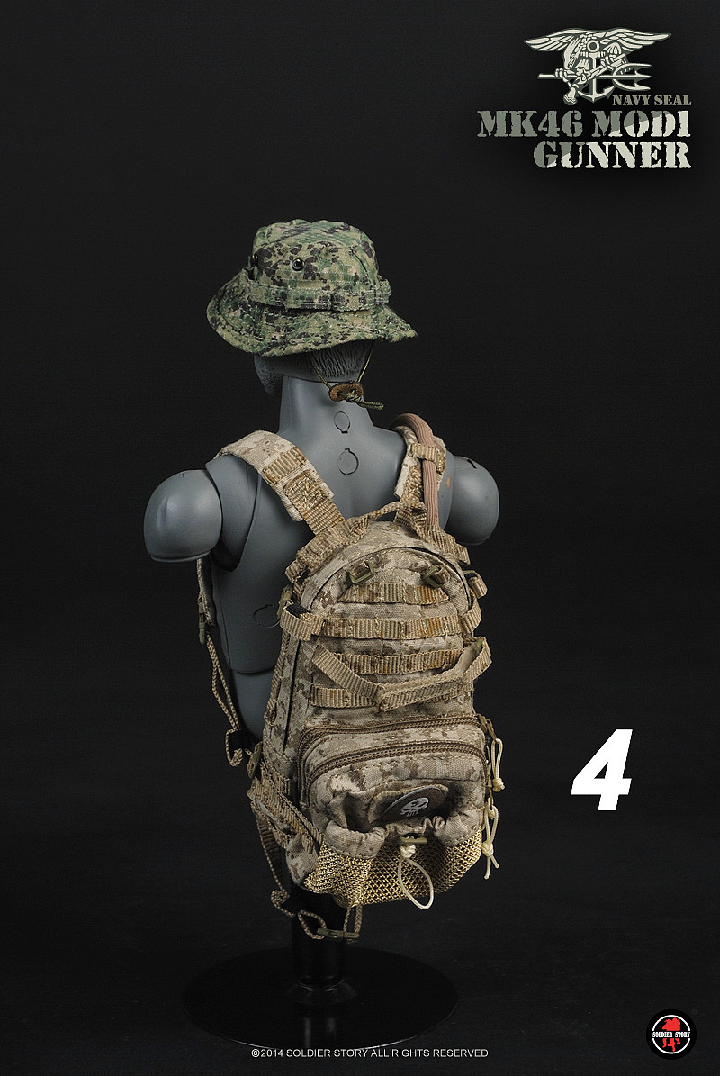 SoldierStory 美国海军海豹突击队 MK46 MOD1机鎗手（图ZMTExMDIwMzQ4） - 手办/模玩 - 站酷设计师SoldierStory原创素材 - 站酷ZCOOL