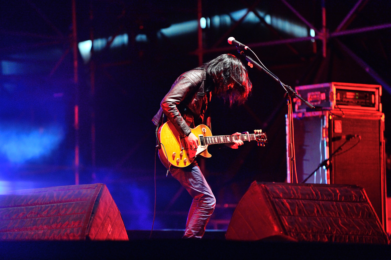 谢天笑 2017草莓音乐节 现场 舞台 摇滚君