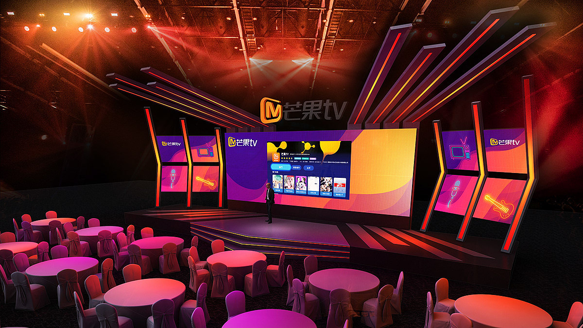 芒果tv舞美 舞台（图ZMTc2MzU5NDcy） - 建筑/空间 - 站酷设计师云迪vind原创素材 - 站酷ZCOOL