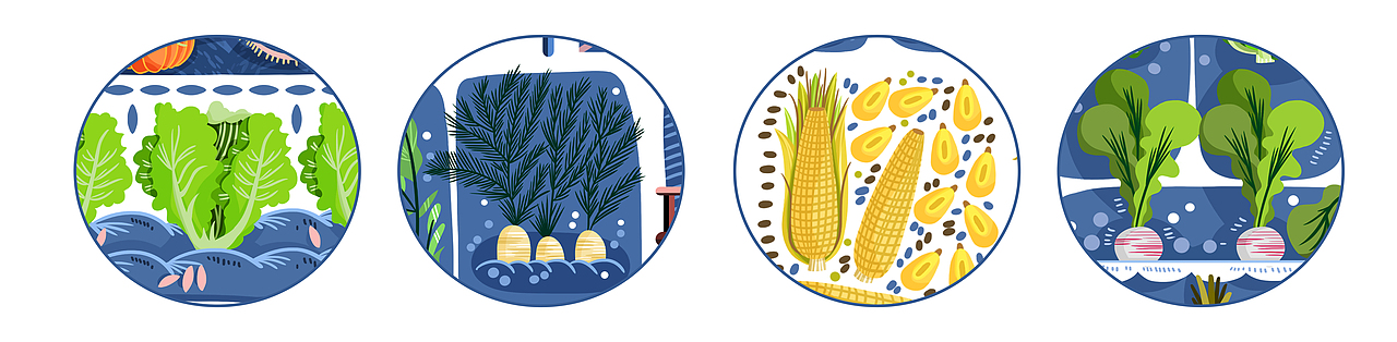扑哧兔兔 | 四季+农活+瓜果蔬菜（图ZMjk0MDE5NTQw） - IP形象 - 站酷设计师aaaamieya原创素材 - 站酷ZCOOL
