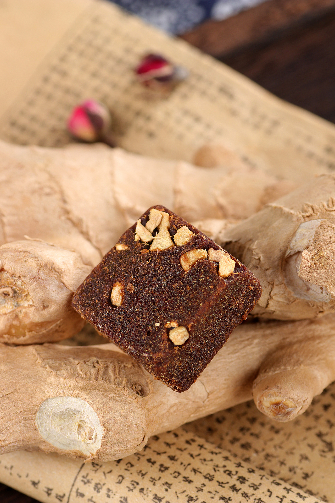 玫瑰老姜红枣原味四味红糖丨企业产品约拍丨飞鸟电商