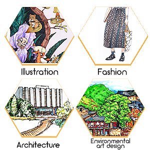 亚马逊a+ 一套马克笔