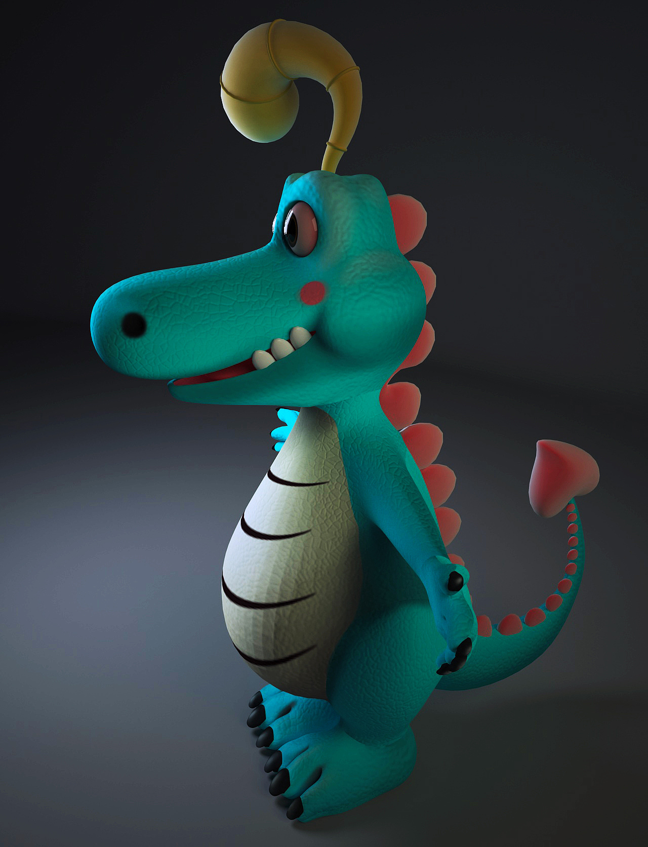 巧客智造馆2018新吉祥物三维效果图