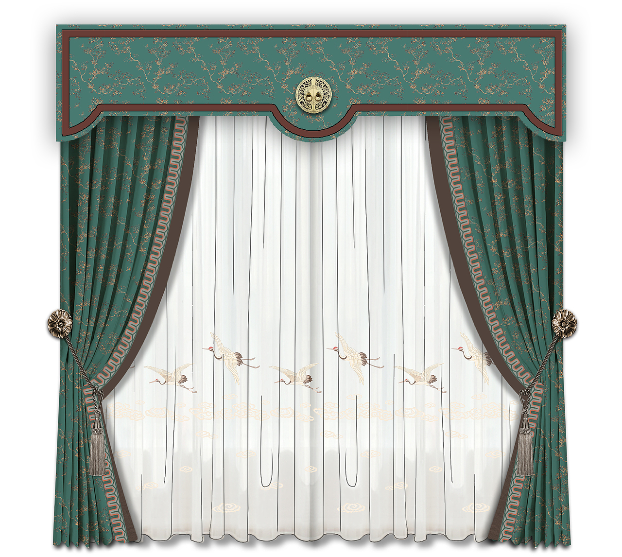 窗帘.软装册子 | 经典中式、禅意中式、海派中式