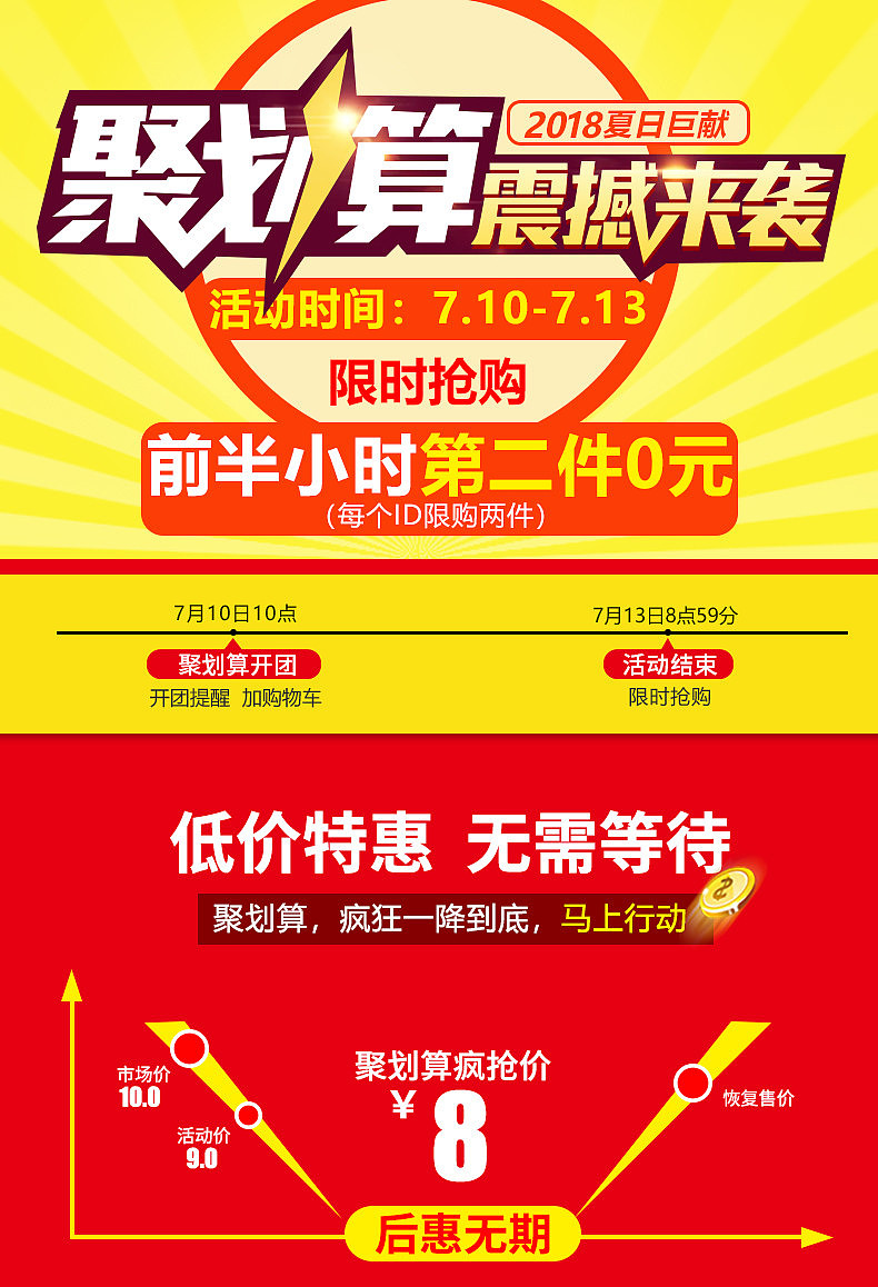 天猫活动促销详情 淘抢购/聚划算