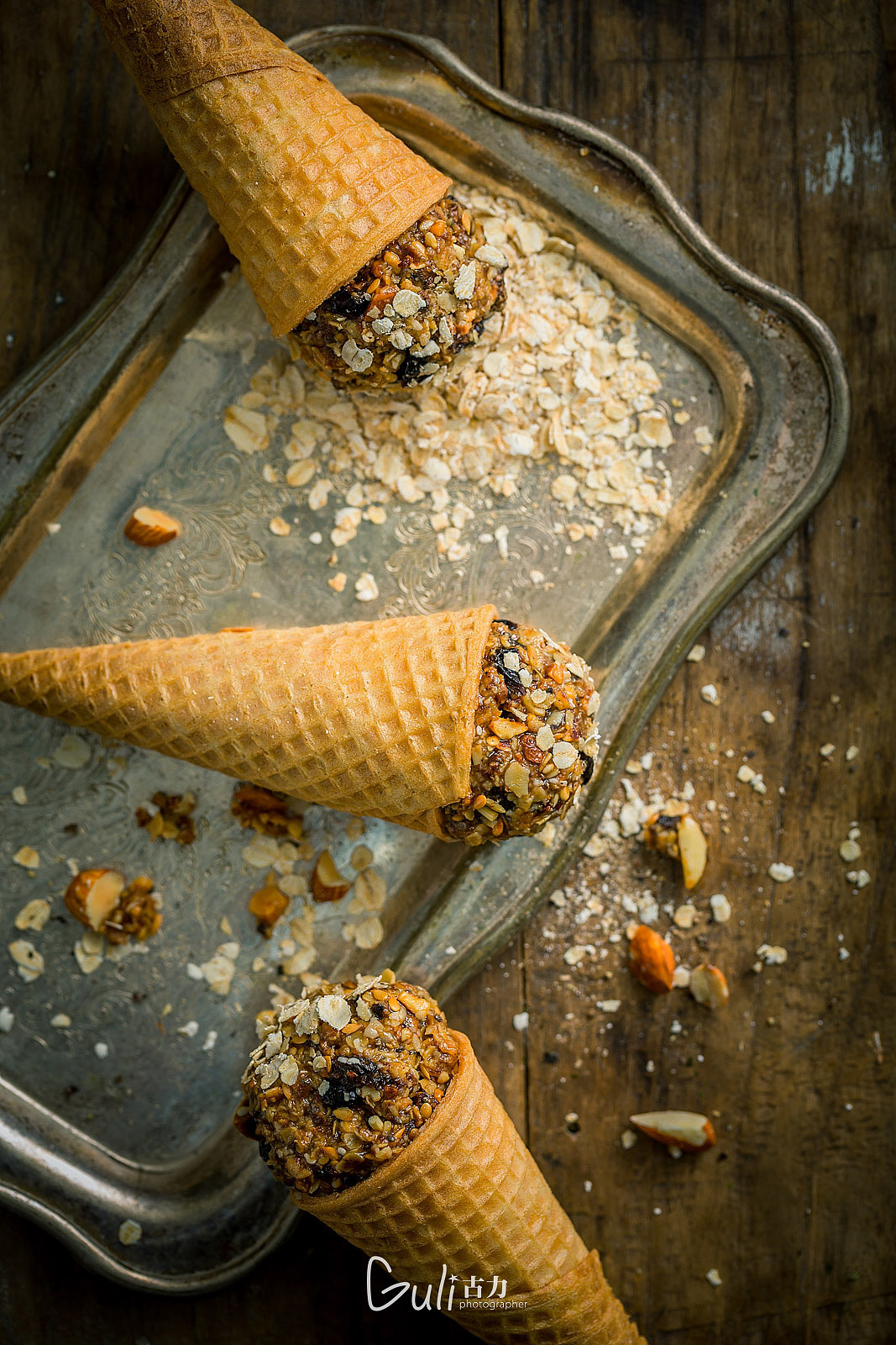 冰激淋造型的创意菜品拍摄（图ZMjcwMTYzNTg0） - 美食摄影 - 站酷设计师摄影师古力原创素材 - 站酷ZCOOL