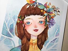 2018年水彩作品——补发