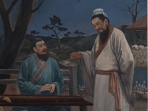 仲子庙油画作品系列