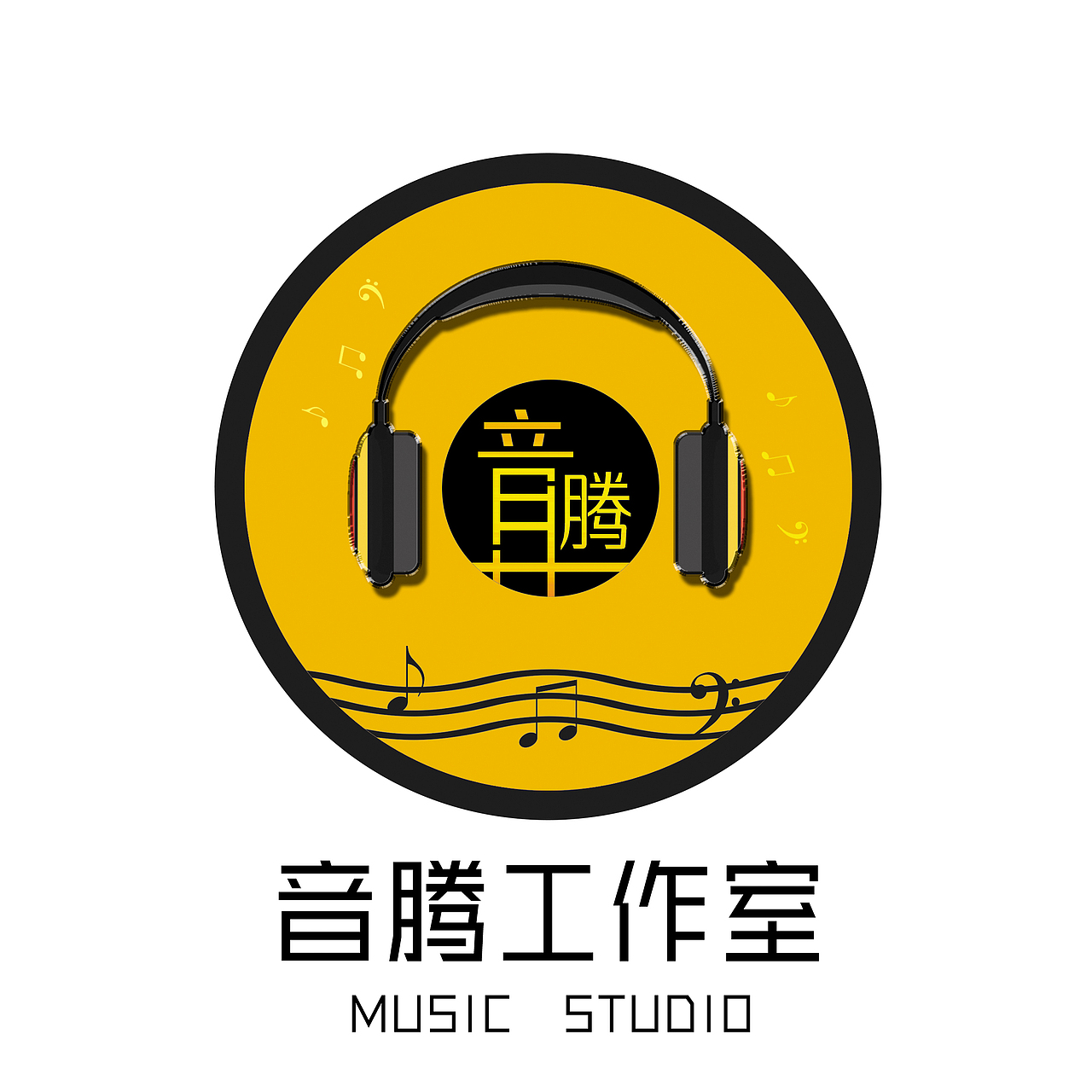 音乐室logo|平面|logo|圆小六_原创作品-站酷zcool