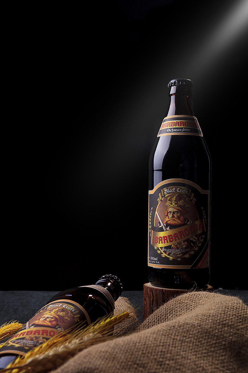 国王啤酒-进口啤酒摄影-酒类电商设计
