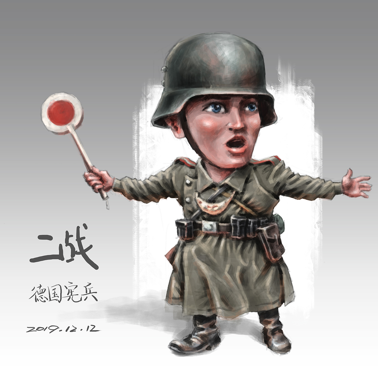 q版二战士兵练习合集