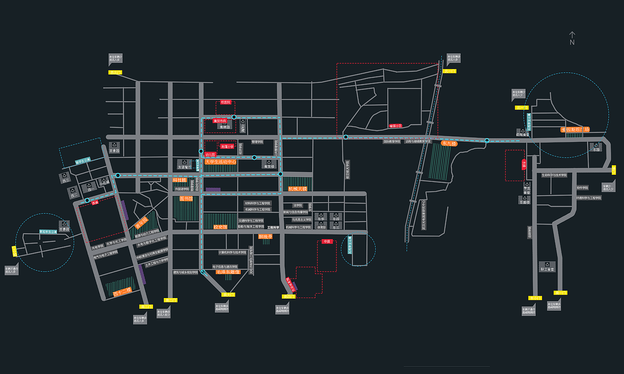 On the way--华中科技大学导向设计