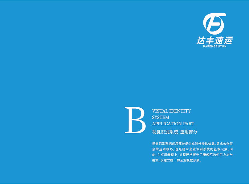 达丰速运 LOGO设计 VIS视觉展示