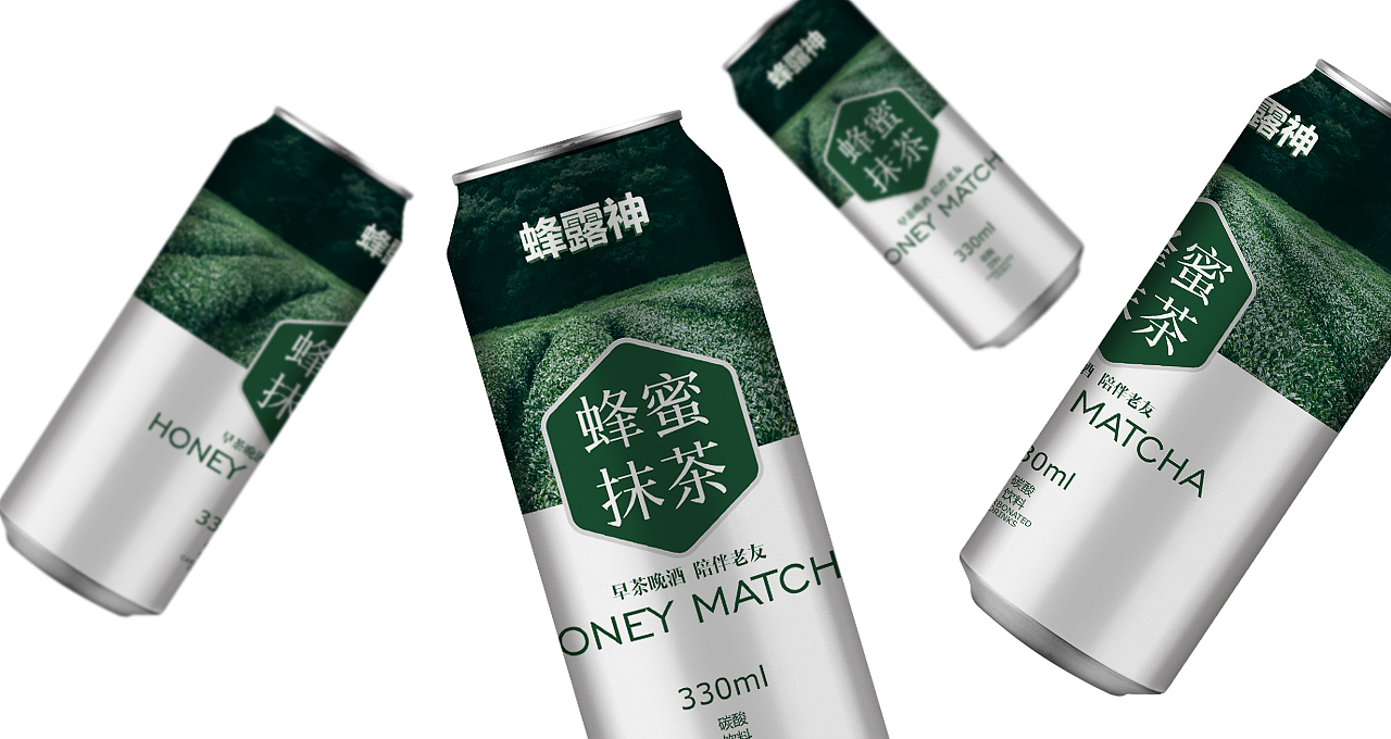 蜂蜜抹茶 | 產(chǎn)品包裝設(shè)計(jì)（圖ZMTMyOTQ3OTA0） - 包裝 - 站酷設(shè)計(jì)師有派廣告原創(chuàng)素材 - 站酷ZCOOL