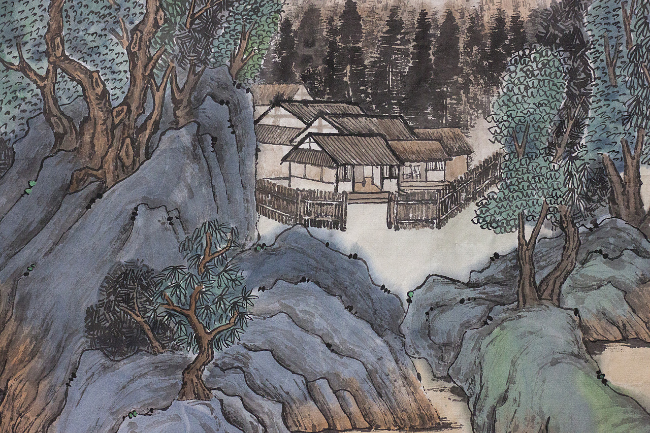 传统山水(未题款)