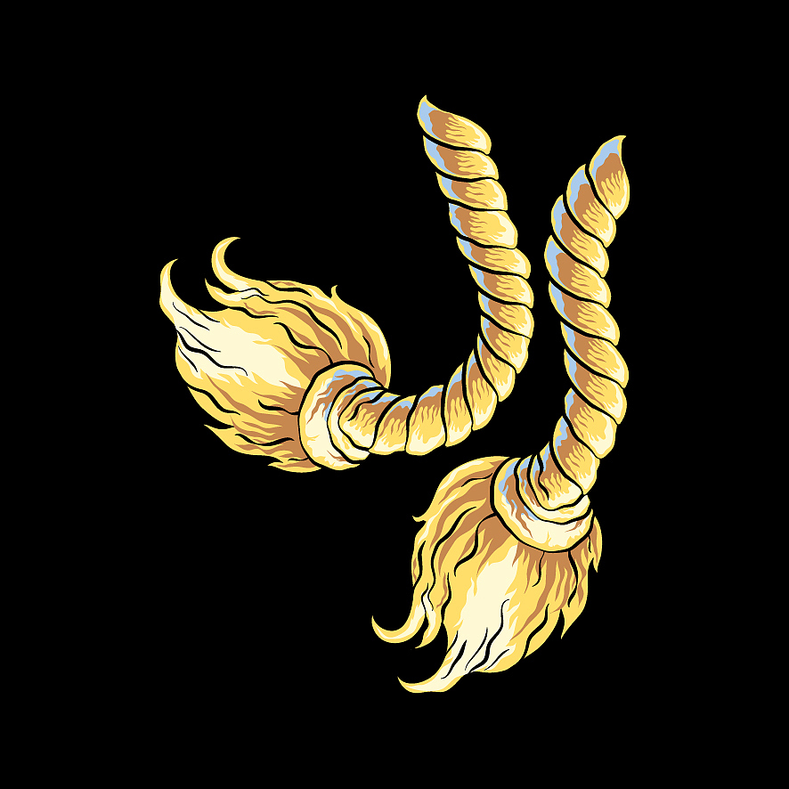 MINI车贴设计 日式传统风格