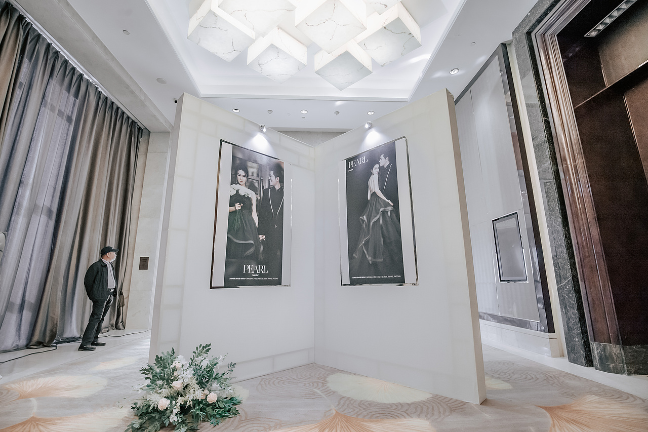 白绿韩式极简婚礼设计（图ZMjMyNDYzNDY4） - 舞台美术 - 站酷设计师_画画的Baby原创素材 - 站酷ZCOOL