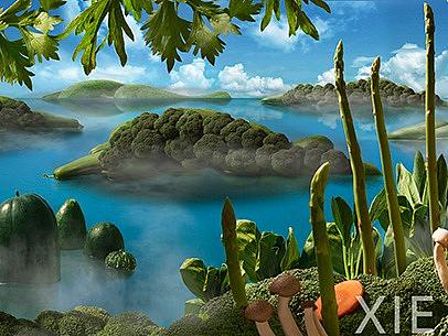 食品 | 千里江山（蔬菜）图 ✖ 耑意摄影