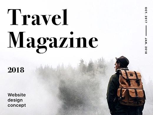 Travel Magazine Website