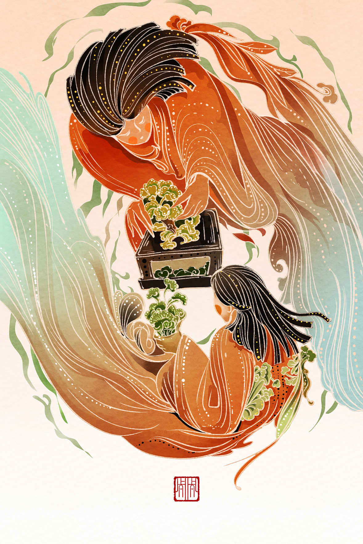 2022年度插画总结（图ZMzI2NzgxMTcy） - 创作习作 - 站酷设计师蓝昼BlueZZ原创素材 - 站酷ZCOOL