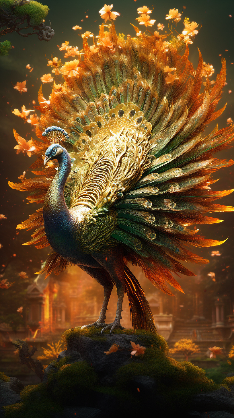 中国古代神兽系列-凤凰（图ZMzQ0ODM1MjUy） - 创作习作 - 站酷设计师艺舟1014原创素材 - 站酷ZCOOL