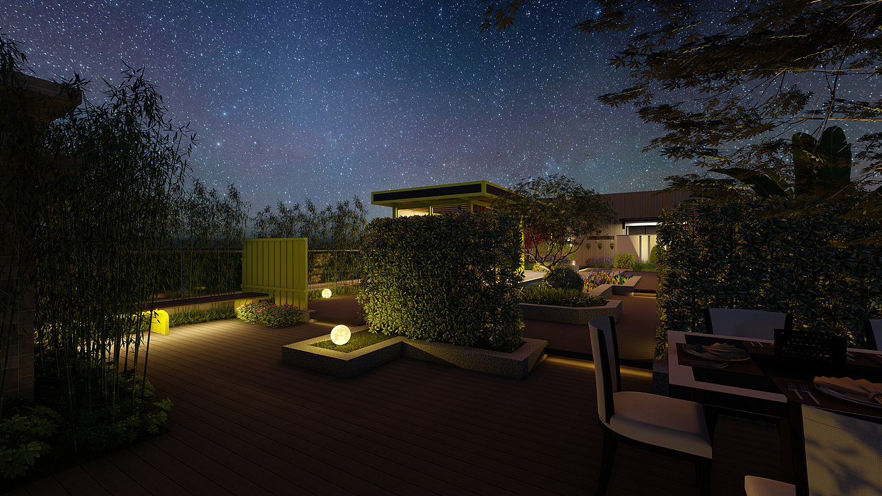 Valley garden——屋顶花园景观设计（图ZMzA3NjMwNTg0） - 景观设计 - 站酷设计师初仔是也原创素材 - 站酷ZCOOL