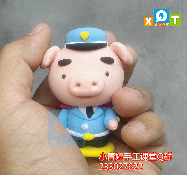 最近的手工课堂粘土作品