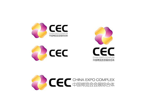 会展中心logo设计 标志设计
