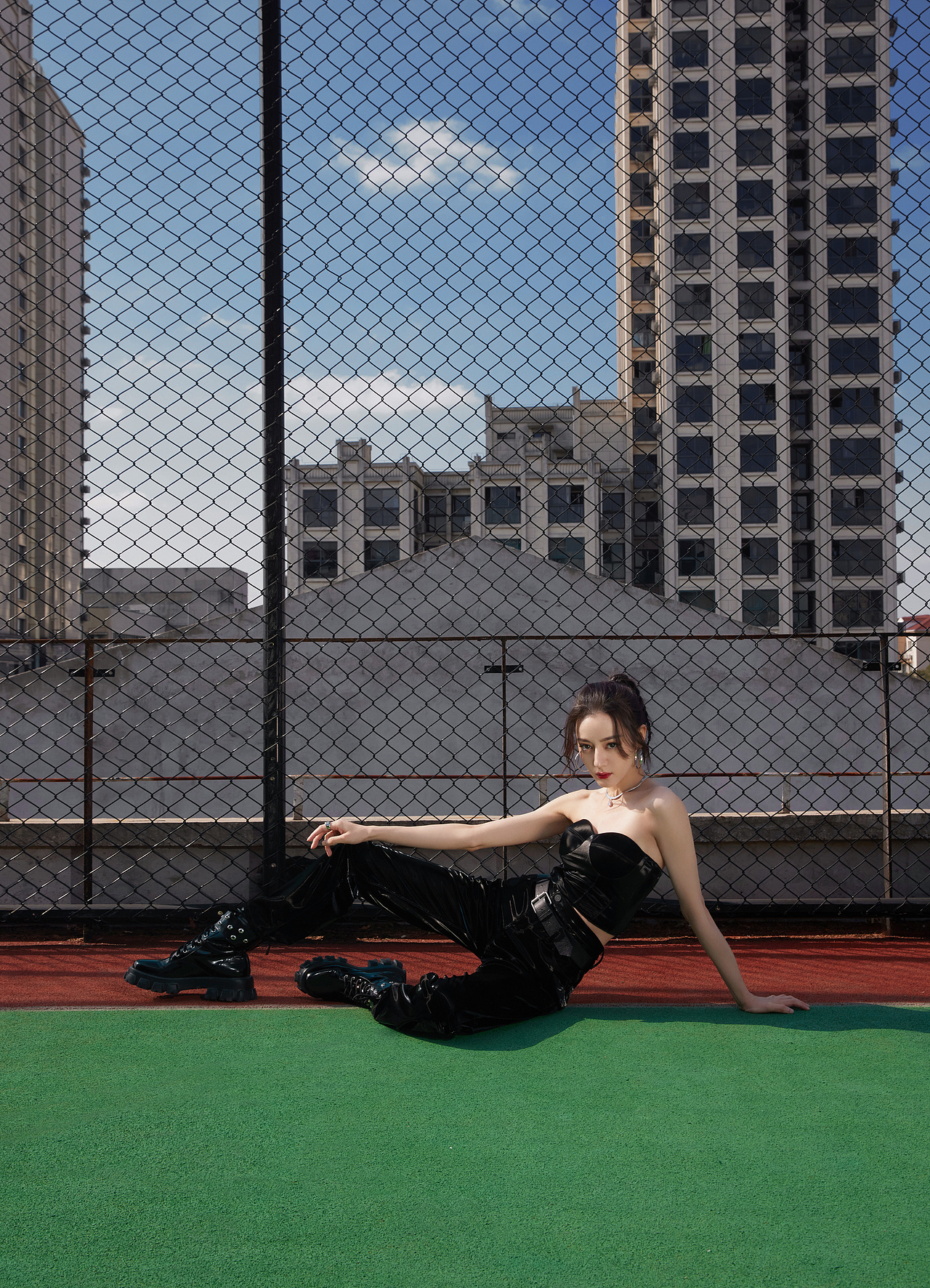 迪丽热巴#和平精英四排节#大吉大利今晚吃鸡