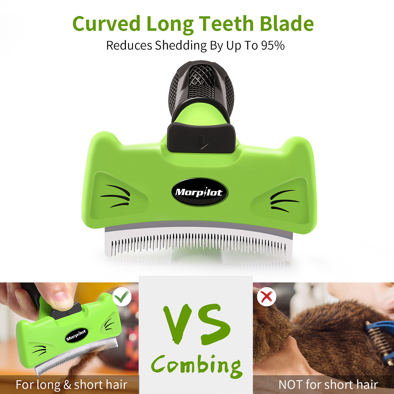 【宠物褪毛梳-M码】—亚马逊精品主图|A+页