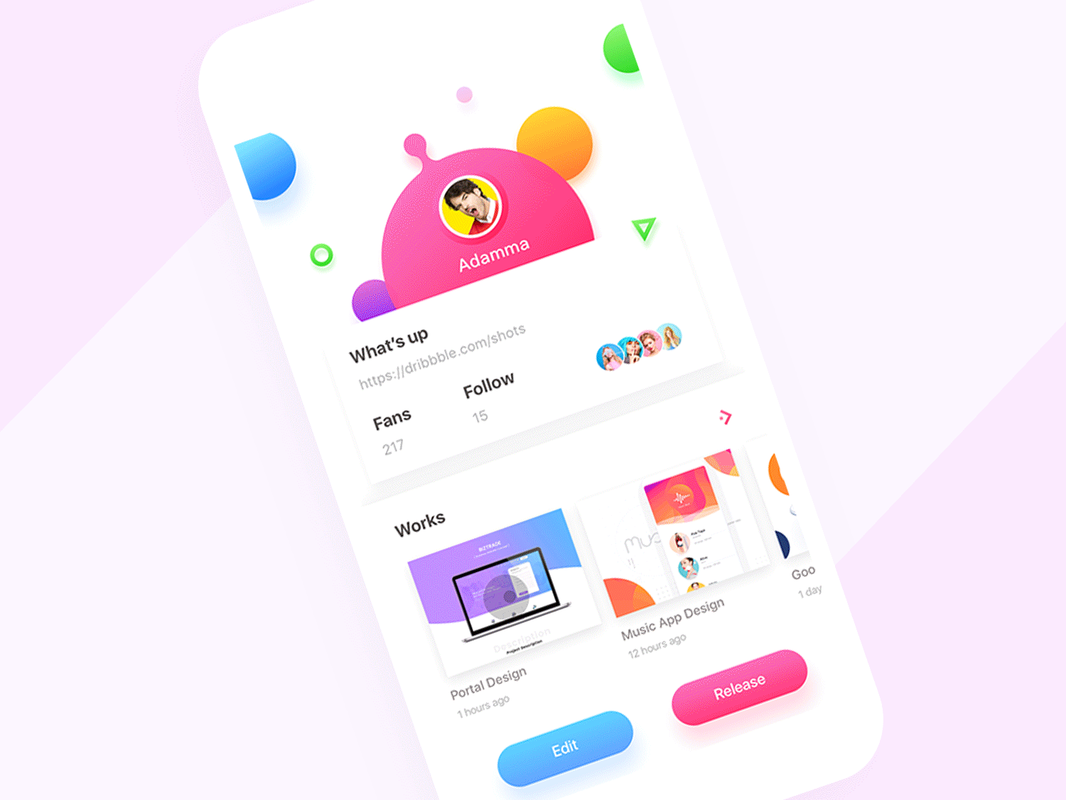 AE界面交互动态展示