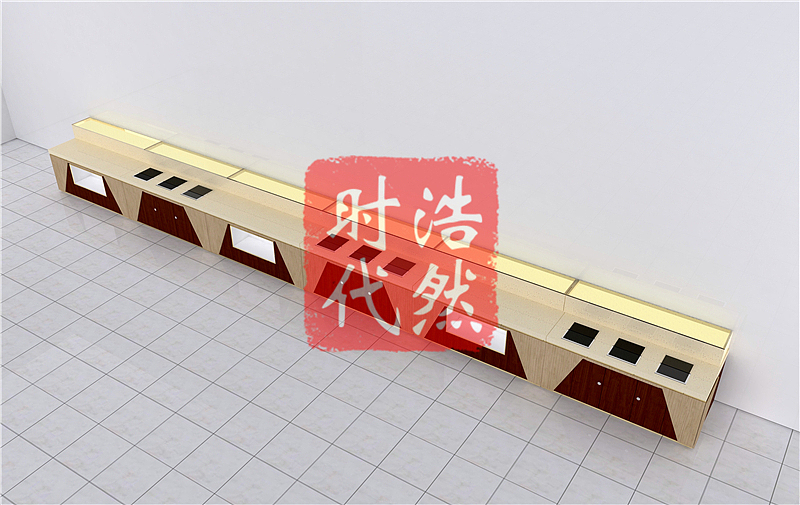 餐台取餐台设计定制加工厂 自助餐台效果图