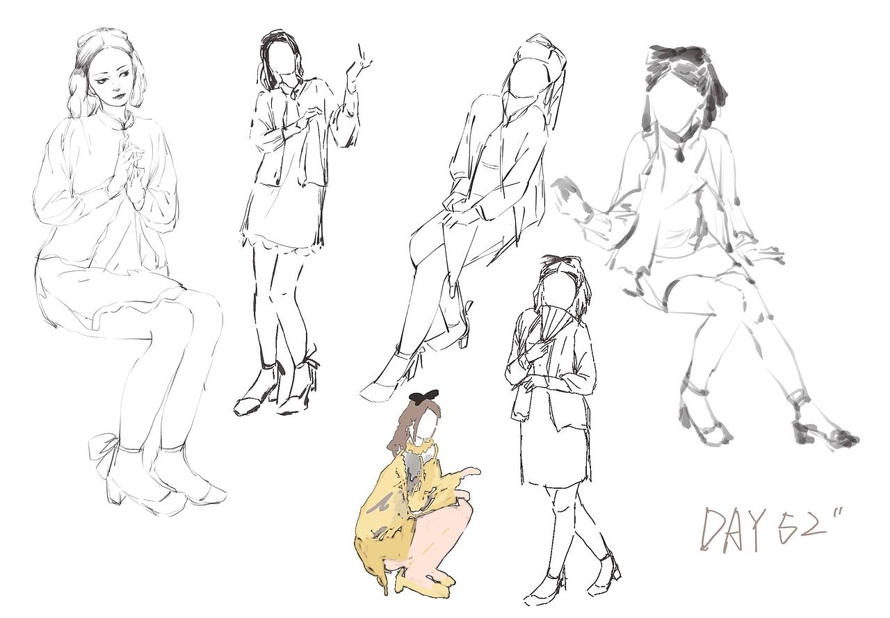 #速写60天挑战赛#day52@速写班长