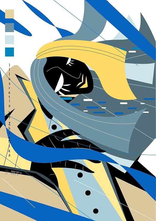 一些矢量插画习作（图ZMzE2NzA2OTA0） - 商业插画 - 站酷设计师GraceZ插画原创素材 - 站酷ZCOOL