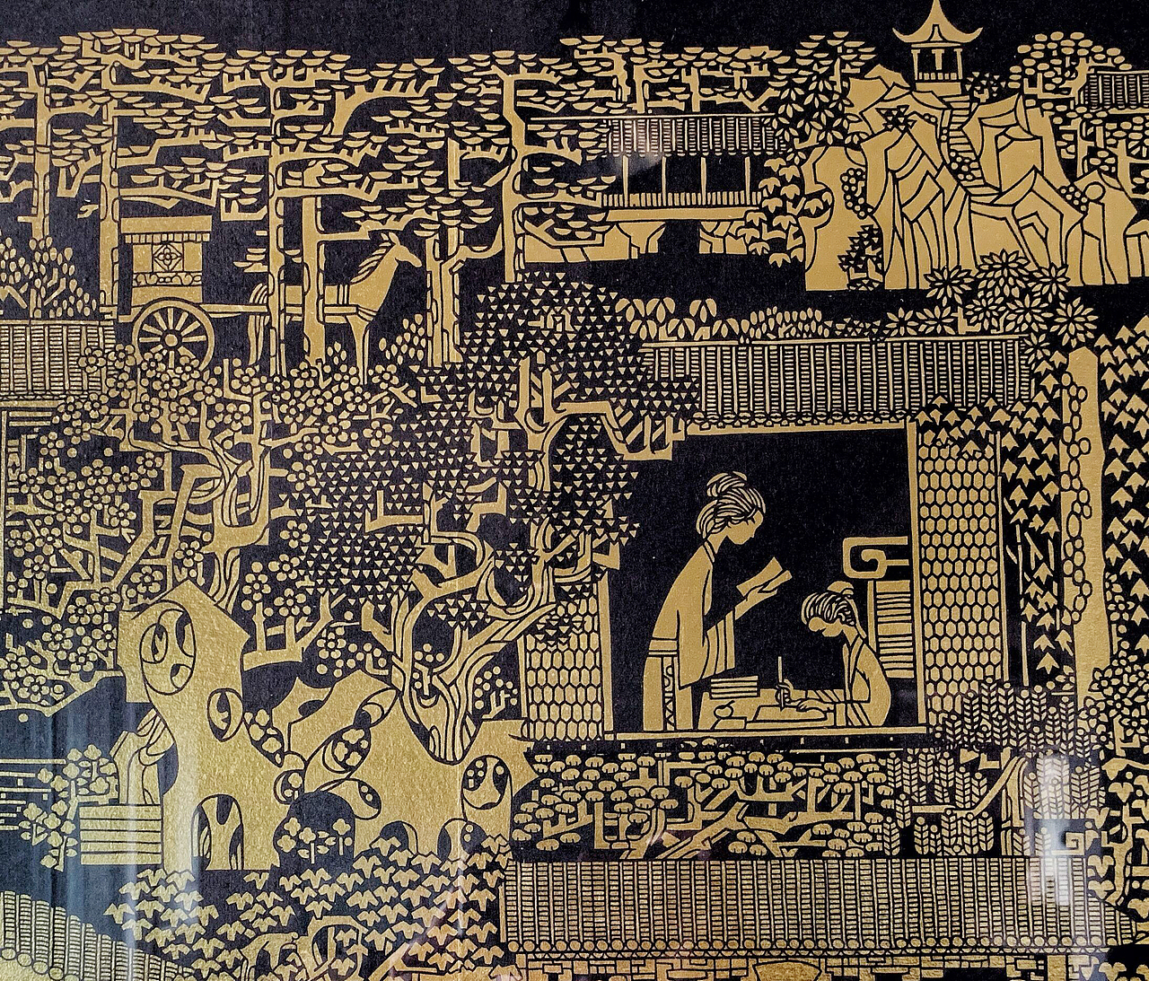 佛山衬色剪纸《红楼梦》