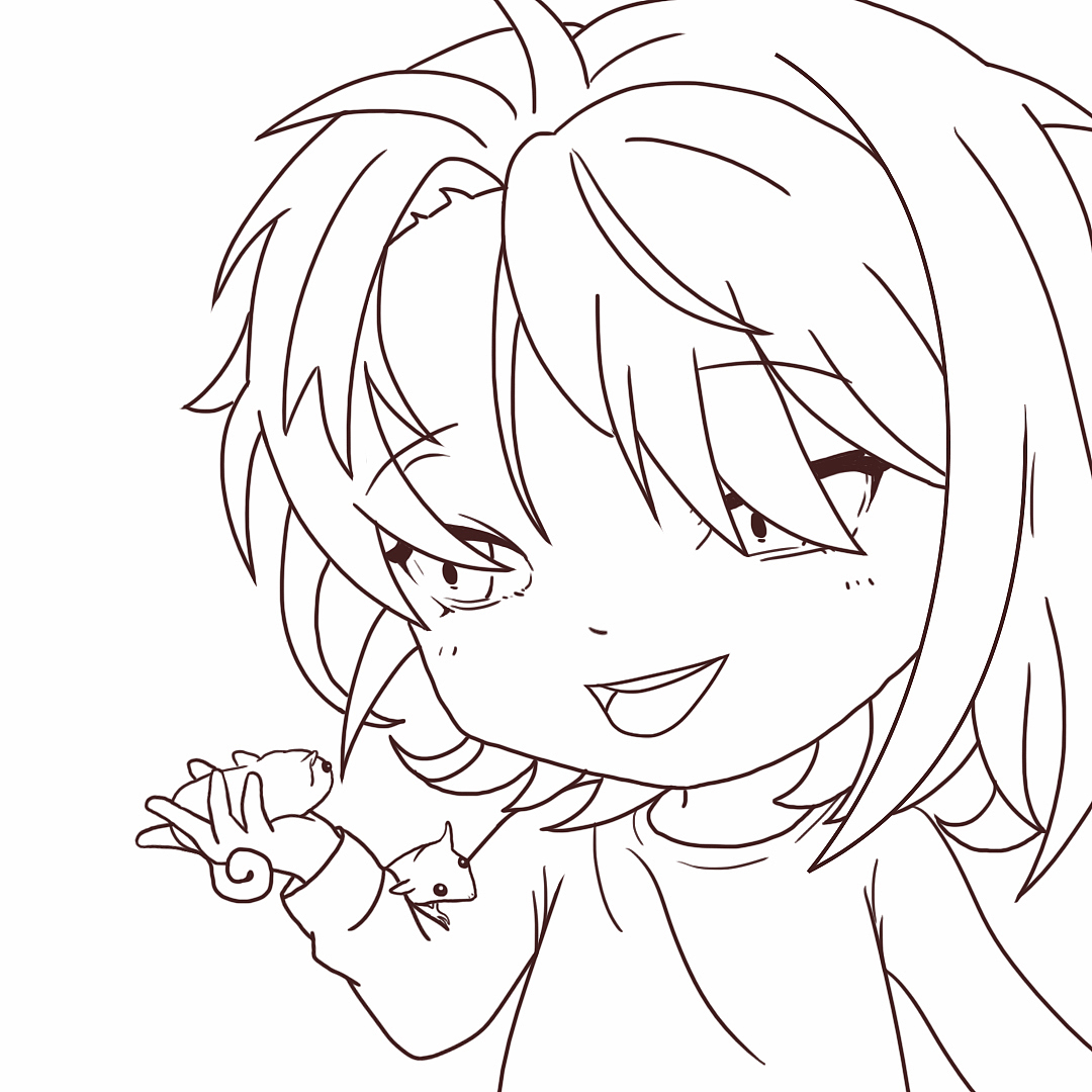 我和两个小闺女（图ZMTQ2OTg2NzQ4） - 创作习作 - 站酷设计师橙子蓝了_ChR原创素材 - 站酷ZCOOL