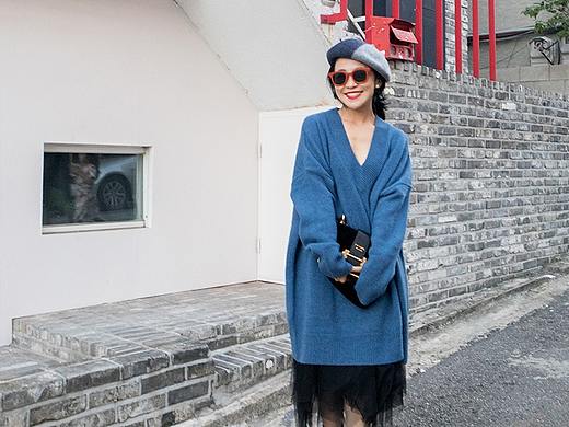 V领蓝毛衣—详情页（个人主页-ZMzU5NzIwODQ=） - 电商 - 站酷设计师小松鼠嘟嘟原创素材 - 站酷ZCOOL