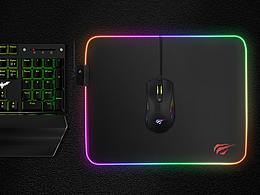 亚马逊发光鼠标垫精修