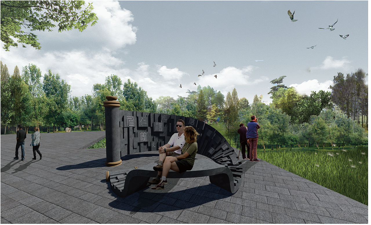 山东省孟子湖滨水景观设计（图ZMTY0NTM4NTAw） - 景观设计 - 站酷设计师侯西茹原创素材 - 站酷ZCOOL