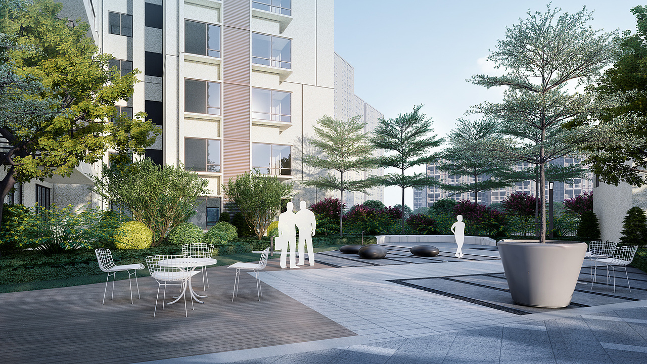 lumion渲染大区景观效果图（图ZMjEzNjE1NjQw） - 景观设计 - 站酷设计师沉默DCong原创素材 - 站酷ZCOOL