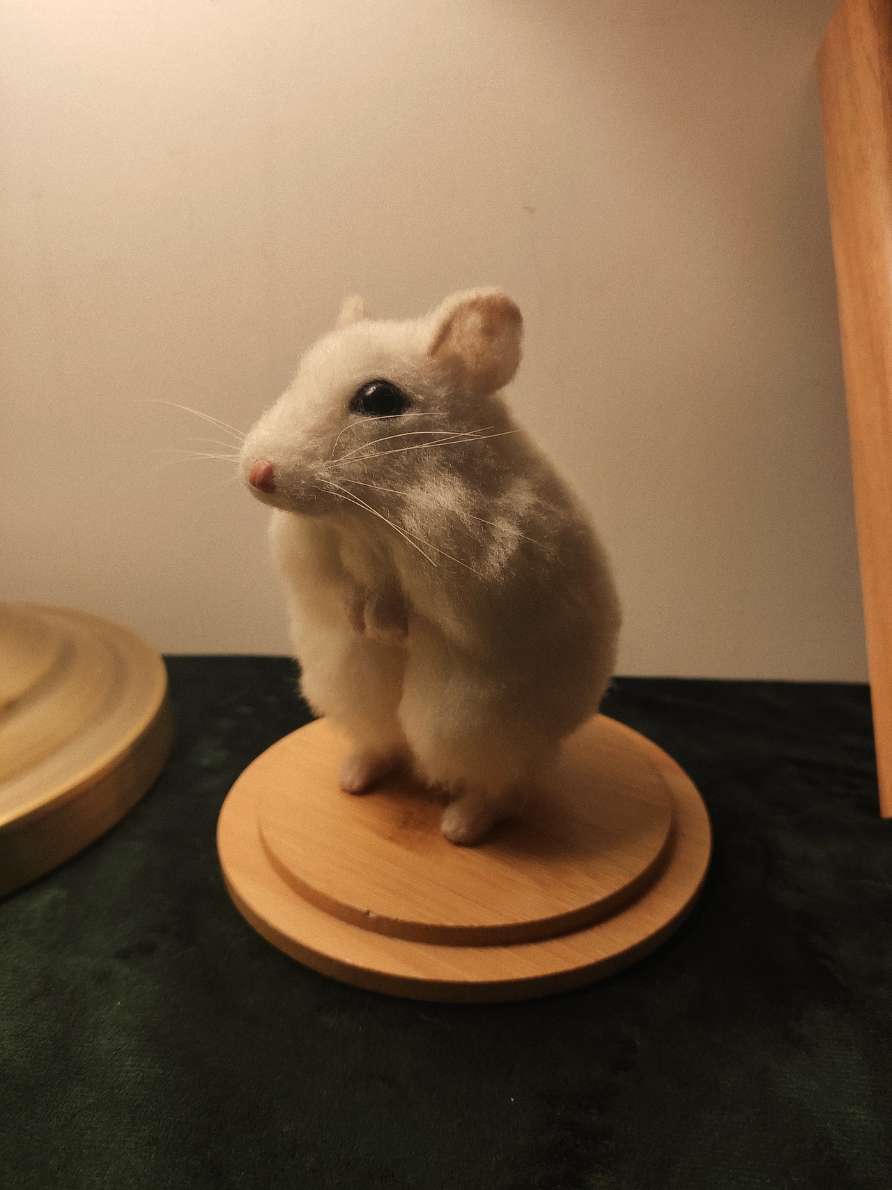 羊毛毡 植毛小仓鼠