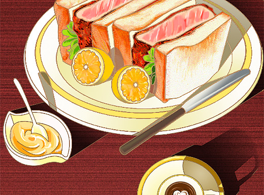 美食-馋师梦想（个人主页-ZNDY0MTMyNDg=） - 商业插画 - 站酷设计师我是小猫娘原创素材 - 站酷ZCOOL