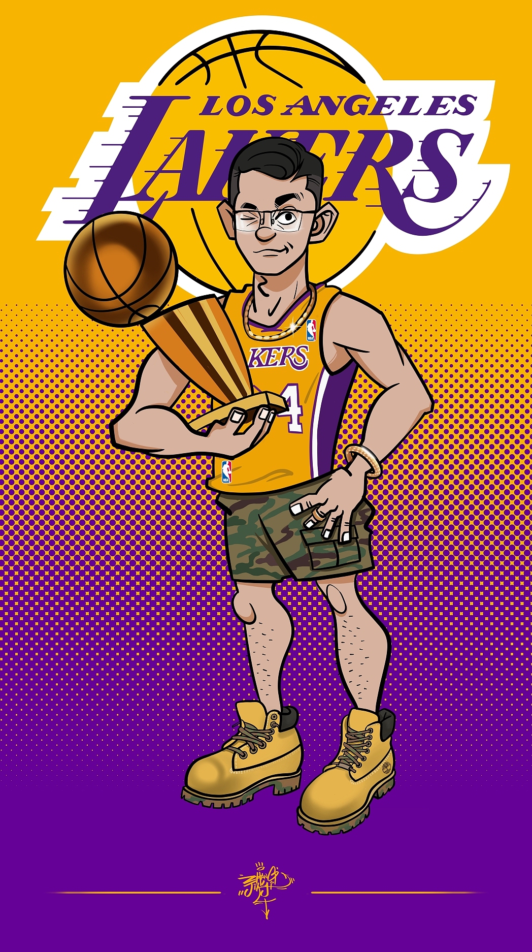 Kobe Bryant forever（图ZMjgyMzcwNzEy） - 新锐潮流插画 - 站酷设计师张佳藝丨搏藍天原创素材 - 站酷ZCOOL