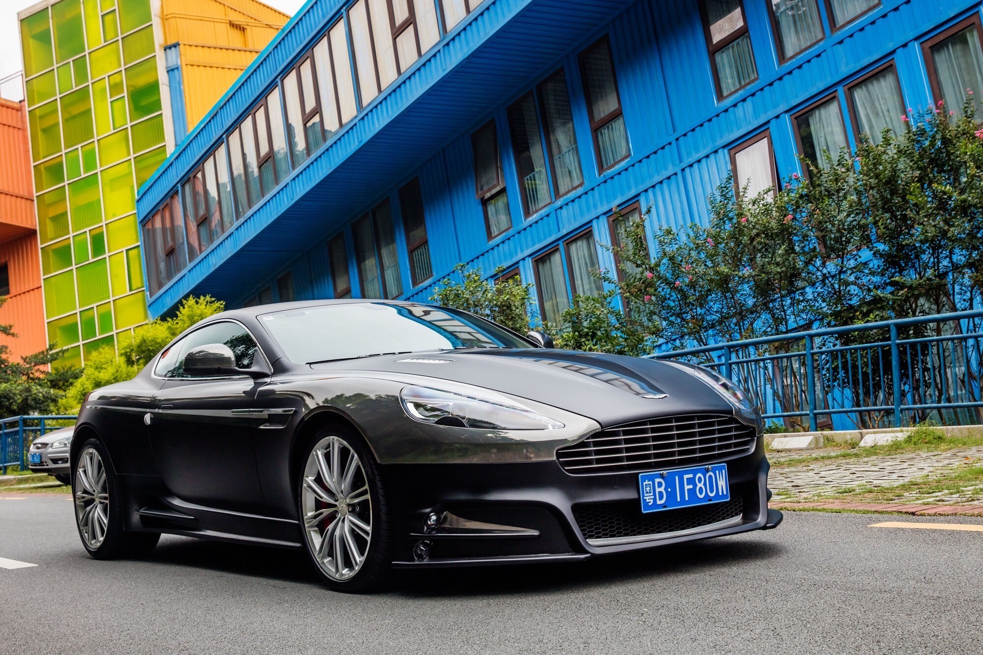 阿斯顿马丁 db9 大梅沙外拍