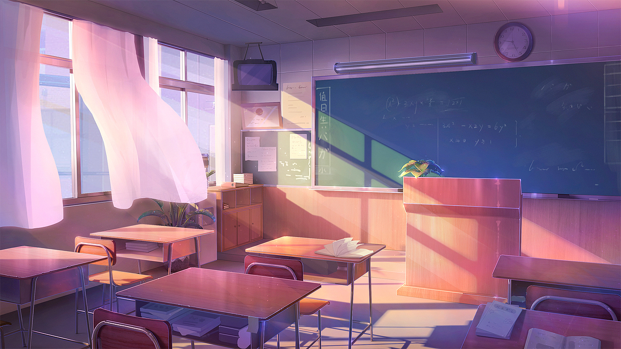 教室（图ZMjUwODA3MDY0） - 创作习作 - 站酷设计师Xx西拉娜原创素材 - 站酷ZCOOL