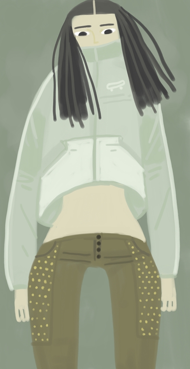 清淡且迷幻（图ZMjM0MjQwMzU2） - 新锐潮流插画 - 站酷设计师一切太了原创素材 - 站酷ZCOOL