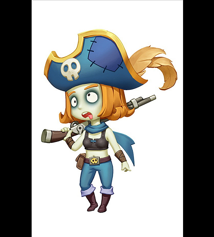 维京人题材q版练习