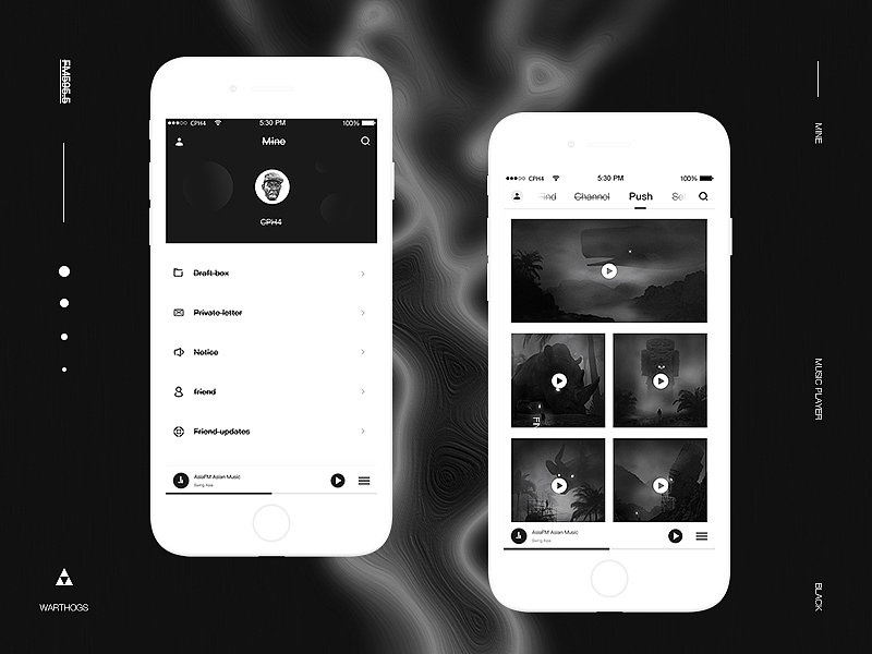Black Monday_Dribbble2.0（图ZODg0MjY5MTY=） - 软件界面 - 站酷设计师CPH4原创素材 - 站酷ZCOOL