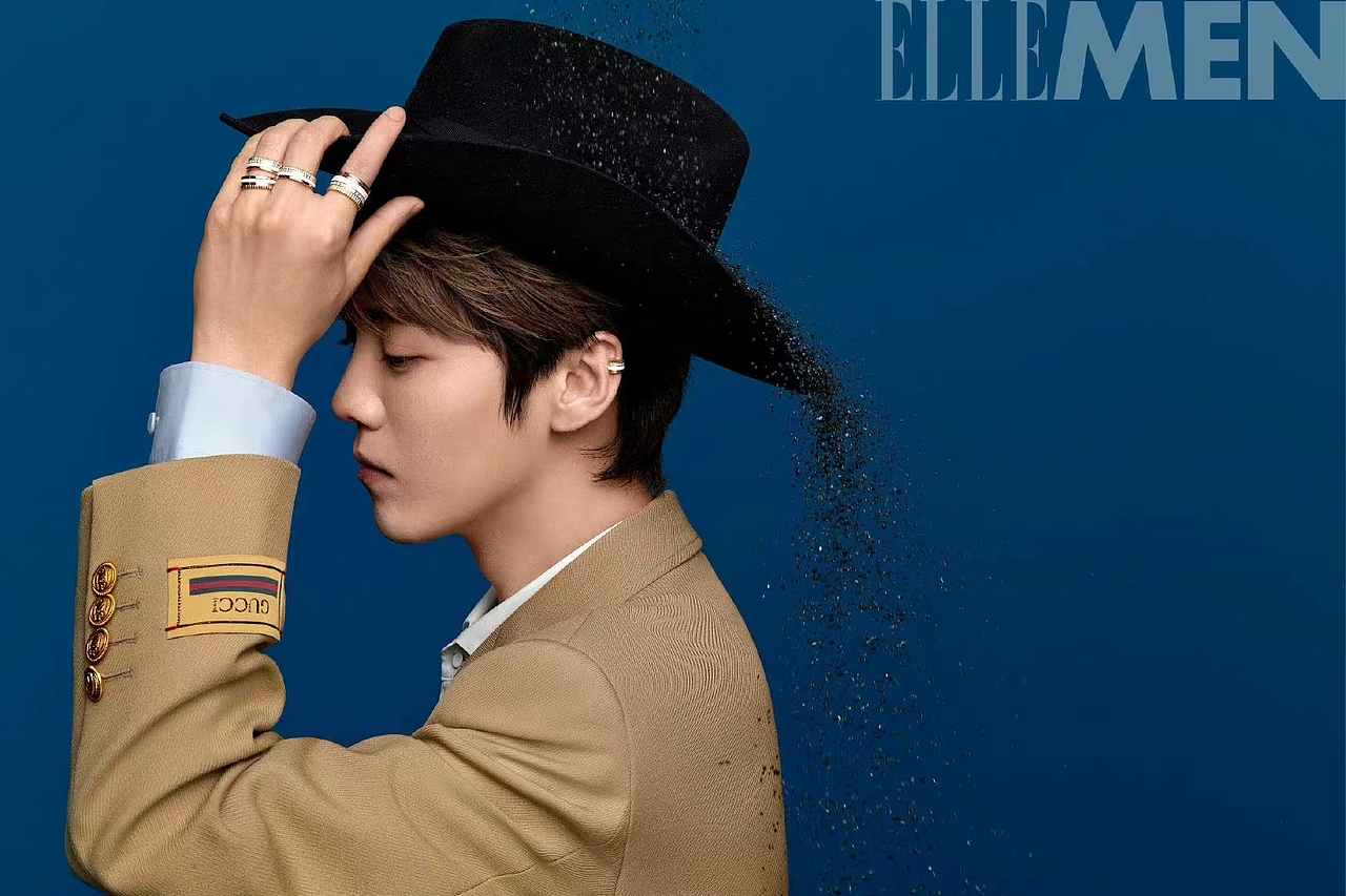 鹿晗 x 《ELLEMEN》四月刊双封 美术 | 置景